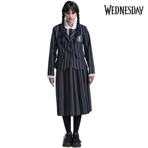 Wednesday Kost�m Schuluniform Wednesday Addams f�r Damen