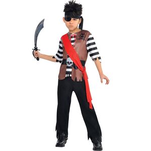 Piraten Kost�m Ein�ugiger Seer�uber Oskar f�r Kinder