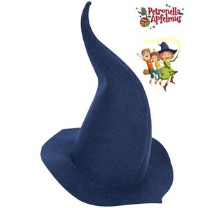 Hexenhut blau Petronella Apfelmus KW 56 cm f�r Kinder