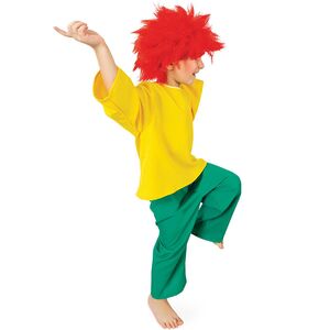 Kobold Kost�m Kleiner Frecher Kobold mit Per�cke f�r Kinder