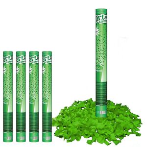 4 Confetti Shooter Konfetti Kanone 60 cm lang Party Popper Geburtstag Hochzeit Deko