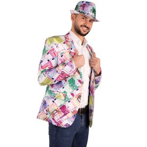 Geldschein Jacke Mr. Euro Money fr Herren