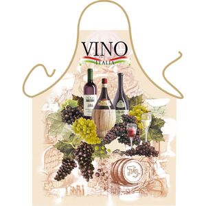 Grillschrze Vino Italia Schrze Wein aus Italien Geburtstag Geschenk
