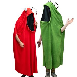 Monster Kost�me Yoko & Yuki f�r Erwachsene Paarkost�m