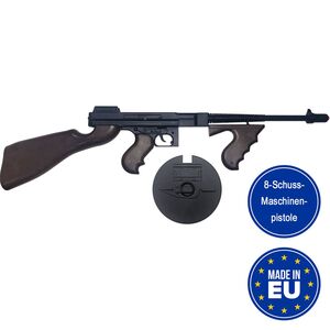 Spielzeug Tommy Gun Maschinengewehr Schwarz 76cm lang Gangster
