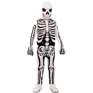 Halloween Skelett Kost�m Bones mit Maske f�r Kinder