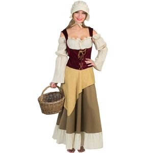 Mittelalter Kost�m B�uerin Landfrau Brunhilde f�r Damen