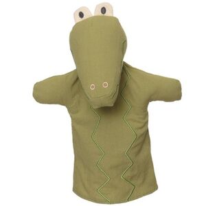 Handpuppe Krokodil Kroko 29 cm Pl�schtier Puppen- und Kasperletheater