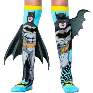 Lustige Batman Socken Superheld mit 3D-Umhang f�r Kinder und Erwachsene