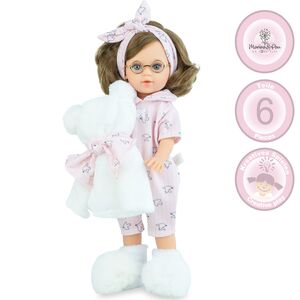 Puppe Anna Pyjama-Party 40 cm mit langen Haaren & Vinylk�rper f�r Kinder
