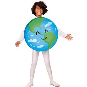 Planeten Kost�m Erde Weltkugel Happy Earth f�r Kinder