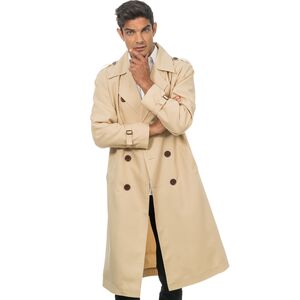 Detektiv Kost�m Inspektor Trenchcoat Mantel Beige f�r Herren