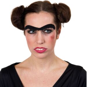 Augenbraunen Frida durchgehend Schwarz f�r Erwachsene