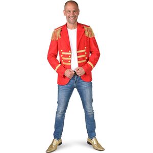 Zirkus Kost�m Rote Garde Jacke Gold Uniform f�r Herren