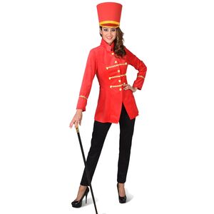 Zirkus Kost�m Rote Garde Jacke Gold Uniform f�r Damen