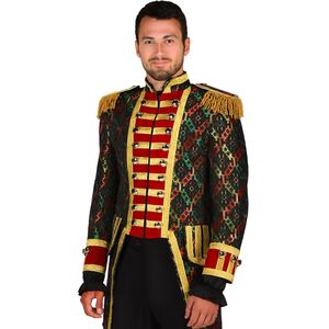 Garde Jacke Hologram Bunt Mr. Karneval Showman f�r Herren