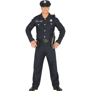 Polizei Kost�m Blau Polizist Stefan Uniform f�r Herren