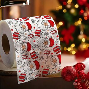 Toilettenpapier Weihnachten 2lagig mit Weihnachts-Motiv 30m Bad-Deko