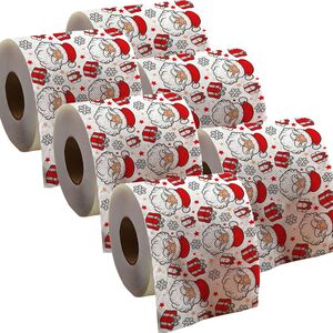 Toilettenpapier 6 Rollen Weihnachten 2lagig mit Weihnachts-Motiv 30m Bad-Deko