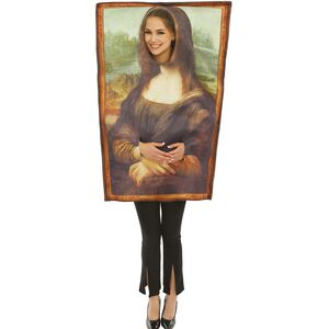 Mona Lisa Kost�m Bild Gem�lde f�r Erwachsene