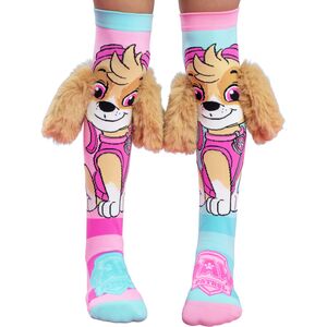 Paw Patrol Socken Lustige Socken Skye mit 3D-Ohren Hund f�r Kinder & Erwachsene