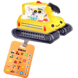 Bagger Sensorik Reise-Spielzeug mir Perlen & versteckten Objekten ab 2 Jahren