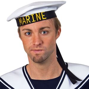 Matrosenhut M�tze Seemann Marine KW 57-60 f�r Erwachsene