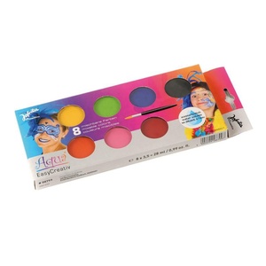Aqua Creative Schminkpalette f�r Kinder 8 Farben wasserl�slich inkl. Pinsel