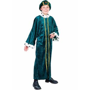 Sternsinger Kost�m Heilige Drei K�nige Mantel Gr�n f�r Kinder
