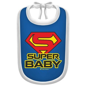 Lätzchen Super Baby 20 x 30 cm für Babys & Kleinkinder