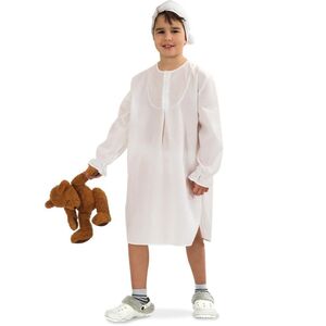 Schlafwandler Kost�m Historisches Nachthemd mit Zipfelm�tze f�r Kinder