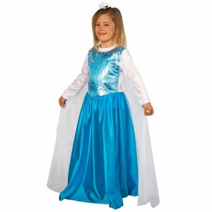 Prinzessin Kost�m Eisk�nigin Saphira f�r Kinder