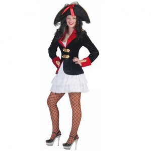 Piratin Kost�m Seer�uberin Jolie f�r Damen