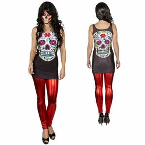 Halloween Kost�m La Catrina Kleid f�r Damen