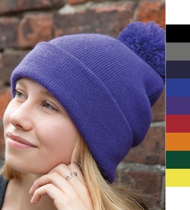 3er Pack Pom Pom Beanie