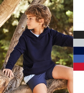 3er Pack Kids Lightweight Hooded Sweat