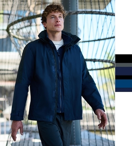 Regatta Herren Jacke Wind- und wasserdicht Defender III 3-In-1 TRA130 NEU