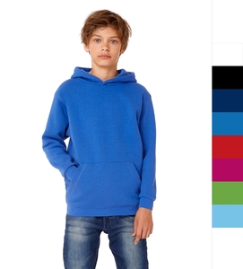 B&C Unisex Kinder hooded Sweat Shirt Kängurutasche 98/104 - 152/164 WK681 NEU