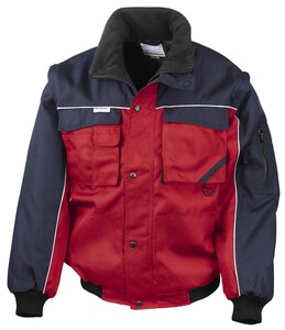 Result dicke Herren Workwear Jacke diverse Taschen Heavy Duty R071X NEU