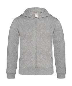 B&C Unisex Kinder hooded Full Zip Sweatjacke 98/104 bis 152/164 WK682 NEU