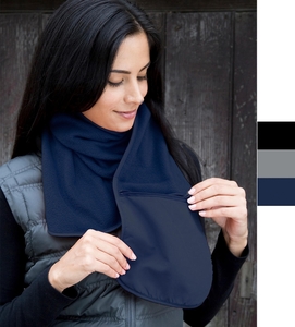 Result Unisex Fleece Schal mit Reiverschluss Tasche Herbst Winter R100X NEU
