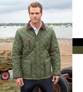 Result Cheltenham Gold Jacket R196X gef�ttert wattiert mit Innenkragen NEU