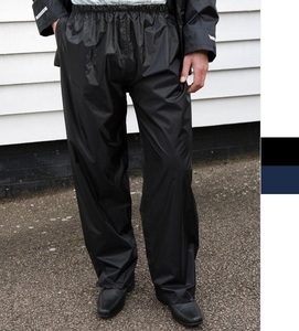 Result Regenhose zum überziehen wind- wasserdicht StormDri Trousers R226X NEU