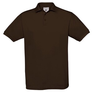 B&C Herren Poloshirt Baumwolle T-Shirt Piqu Safran FairWear S bis 3XL PU409 NEU