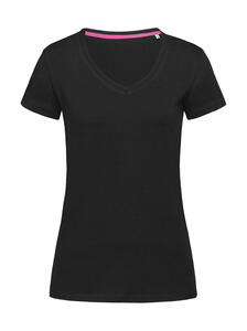 Stedman Damen V-Neck T-Shirt Body Fit weiter Halsausschnitt Claire ST9710 NEU