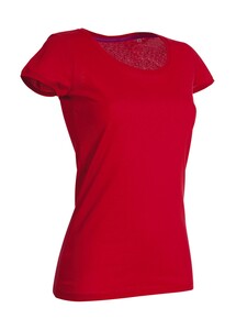 Stedman Damen T-Shirt Baumwolle Body Fit S-XL Megan Crew Neck ST9120 NEU
