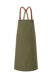 Karlowsky Bib Apron Green-Generation LS 37 Damen Herren Arbeitskleidung Bistro