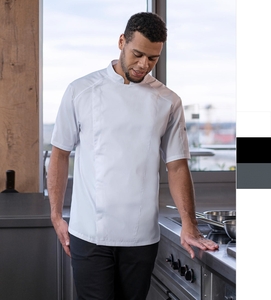 Short-Sleeve Chef Jacket Modern-Look