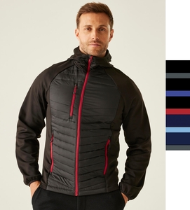 Regatta Professional Mens Navigate Hybrid Hooded Jacket TRA549 Herren Jacke NEU