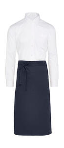 SG Accessories - BISTRO ROME - Medium Length Bistro Apron with Pocket JG13P Herren Bistro Arbeitskleidung